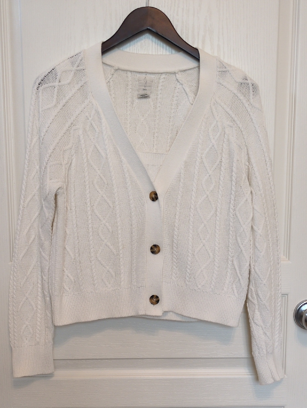 Joie 2 Piece: Cable Knit Tank And Cardigan Set